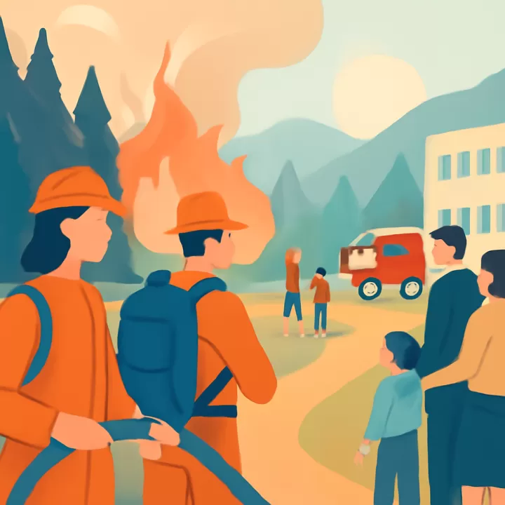 Refuerzan el combate contra incendios en el Parque Nacional Los Alerces con más brigadistas