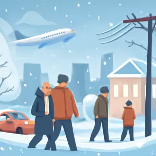 Megatormenta invernal en Estados Unidos causa al menos 23 muertes y afecta vuelos y suministro eléctrico