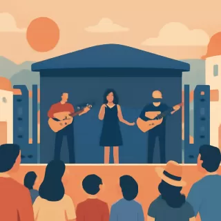 Tercera jornada del Festival Nacional de Folklore de Cosquín 2026 con Guitarreros, Luciana Jury y Abel Pintos