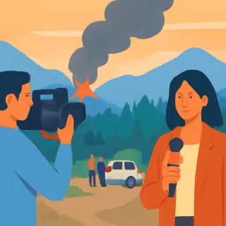 Columna de humo detectada en zona de difícil acceso del Parque Nacional Lanín