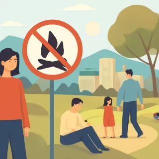 Bariloche mantiene la prohibición de hacer fuego por riesgo extremo de incendios