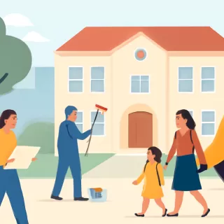 Mantenimiento en 587 escuelas y jardines de Río Negro para el inicio del ciclo lectivo 2026