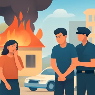 Incendio fatal en Misiones: un joven murió calcinado y detuvieron a un vecino sospechoso