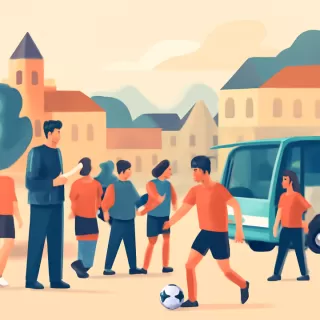 Treinta jóvenes deportistas de Bariloche emprenden gira deportiva por Europa