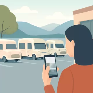 Vecinos reportan acampe de motorhomes en playa de estacionamiento del CEF N°7