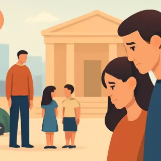 Condenan a padres por secuestro de sus cuatro hijos en Santa Lucía y les imponen restricción de acercamiento