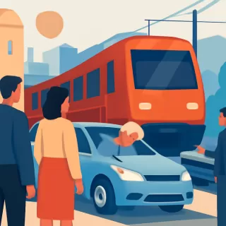 Adulto mayor sobrevive tras ser arrollado por tren en CDMX