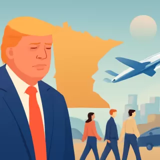 Donald Trump planea retirada de Minnesota tras críticas por redadas migratorias