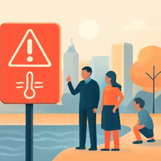 Alerta roja y naranja por cianobacterias tóxicas en seis municipios de la provincia de Buenos Aires