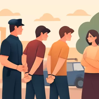 Detienen a dos adolescentes tras persecución por intento de robo de motos en barrio Bombal, Mendoza