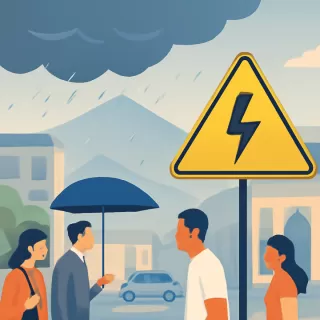 Alerta amarilla por tormentas en Salta hasta el viernes 30 de enero