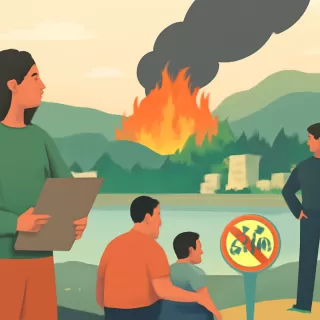 Greenpeace advierte sobre el aumento del riesgo de incendios en Bariloche por la sequía