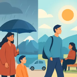 Pronóstico del clima en Bariloche: de chaparrones a sol pleno con temperaturas máximas de hasta 32°