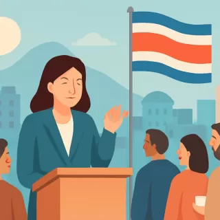 Laura Fernández encabeza las elecciones presidenciales en Costa Rica