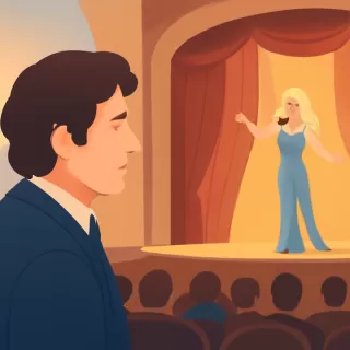 Javier Milei presenció el espectáculo de Fátima Florez en el Teatro Roxy de Mar del Plata