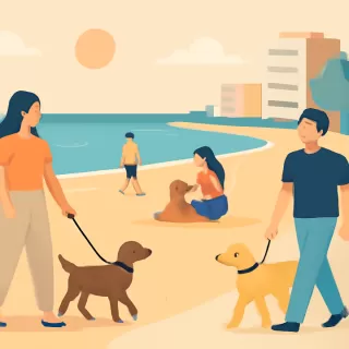 Tres destinos pet-friendly en la Costa Atlántica argentina para disfrutar el verano con mascotas