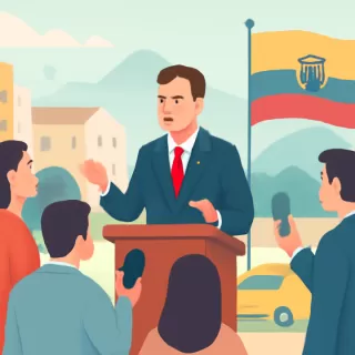 Presidente de Ecuador defiende nuevos aranceles a Colombia y denuncia abandono en la frontera