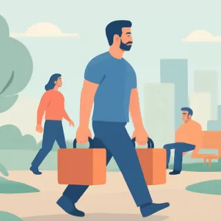 Qué es la caminata del granjero, el ejercicio que mejora fuerza y equilibrio