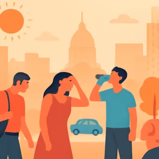 Se confirma la segunda ola de calor de enero en Buenos Aires con temperaturas máximas que superan los 33 °C