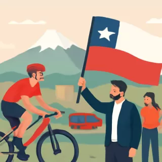 Se llevó a cabo la 23ª edición de la Conquista Volcán Osorno de MTB en Chile