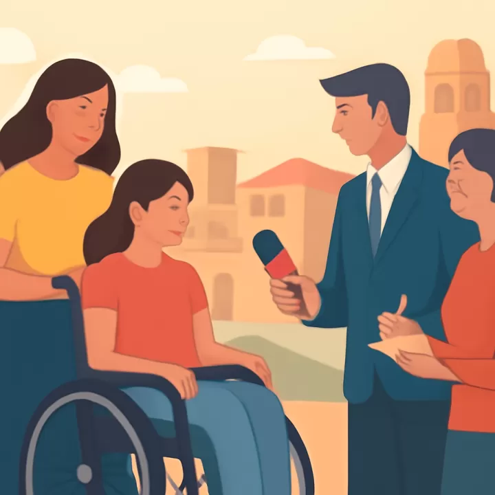 July, niña con parálisis cerebral de Córdoba, busca apoyo para tratamiento en Ecuador
