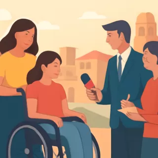 July, niña con parálisis cerebral de Córdoba, busca apoyo para tratamiento en Ecuador