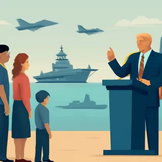 Trump envía una flota militar a Irán y advierte que el próximo ataque será más severo