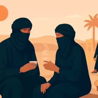 Vestirse de negro bajo el sol: la experiencia de los Tuareg y Beduinos en el Sahara