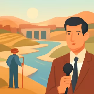 Preocupante descenso de los niveles de agua en diques y río San Juan durante el verano