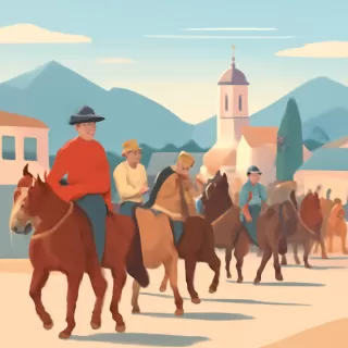 35ª Marcha de Criadores de Caballos Criollos en El Calafate reunió a 280 jinetes de 19 provincias y países vecinos