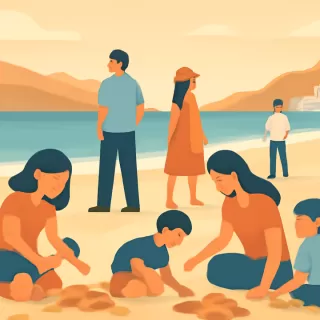 Actividad gratuita para descubrir fósiles en playas de Río Negro durante el verano