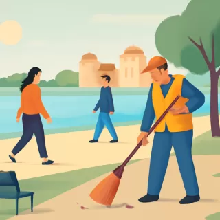 Municipio realiza limpieza integral del Camino de la Costa en Gualeguaychú