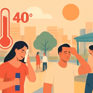 Calor extremo en Gualeguaychú con sensación térmica cercana a 40 grados