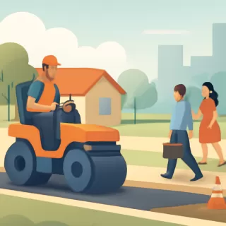 Continúan los trabajos de mantenimiento vial en calles del sur de Gualeguaychú