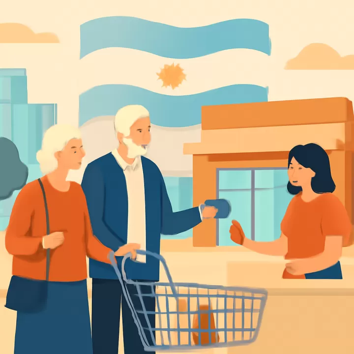Descuentos para jubilados en supermercados durante febrero de 2026