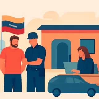 Detienen a un ciudadano venezolano en la frontera con Paraguay por posible vínculo con el Tren de Aragua