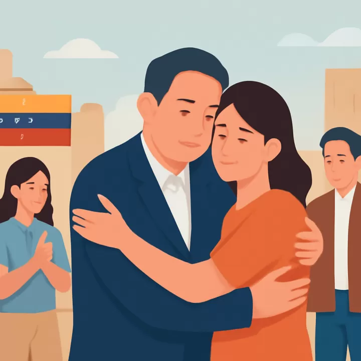 Roberto Baldo y su esposa recuperaron la libertad en Venezuela tras 416 días de detención