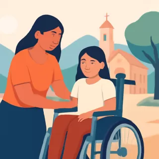 Madre en Salta pide ayuda para su hija con parálisis cerebral tras dos años esperando una silla de ruedas