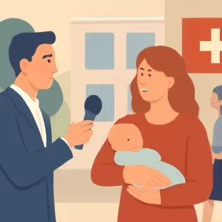 Daniela Christiansson relata su experiencia durante el posparto tras el nacimiento de su hijo Lando