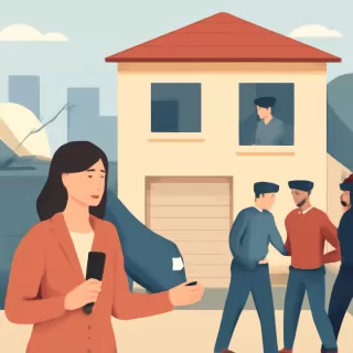 El Pinar: allanamiento a casa usada como centro de operaciones para túnel en Ciudad Vieja