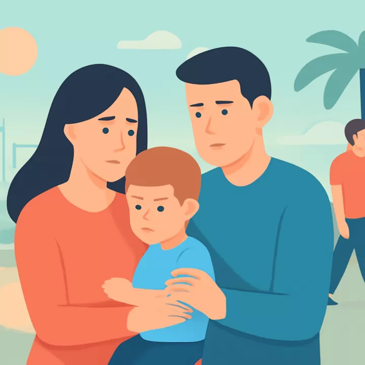Diagnostican cáncer avanzado a niño chaqueño de 2 años durante vacaciones en Florianópolis