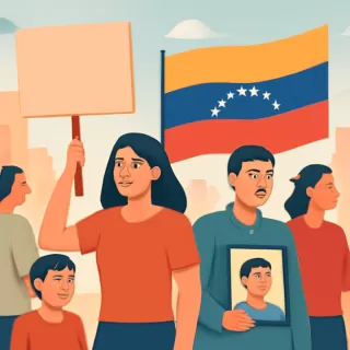 Persisten la angustia y las protestas de familias en Venezuela pese a la promesa de amnistía