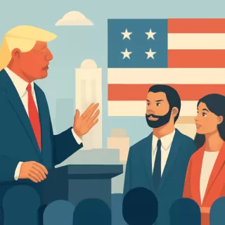 Trump elogia posible fórmula Vance-Rubio para la candidatura republicana de 2028