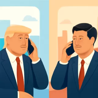 Trump y Xi Jinping dialogaron sobre comercio y asuntos geopolíticos
