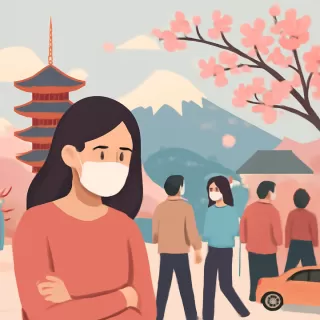 Japón cancela el tradicional Festival de los cerezos en flor en Fujiyoshida por problemas con turistas