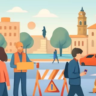 Corte total en avenida Ambrosio Olmos y Plaza España en Córdoba durante 15 días