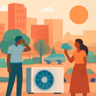 El aumento en la demanda de refrigeración elevará la exposición al calor extremo para 2050