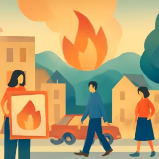 SPLIF advierte sobre alto riesgo de incendios en Bariloche y áreas vecinas