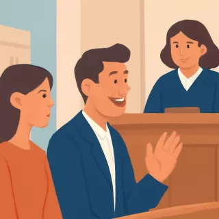 Acusado de apuñalar a su ex pareja exhibió gestos contradictorios en audiencia en Santa Lucía