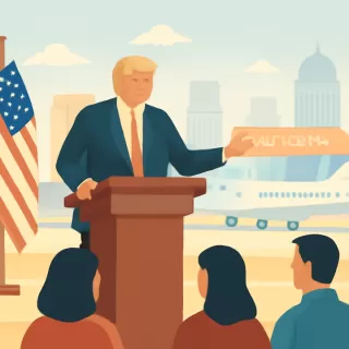 Trump propone renombrar estaciones y aeropuerto a cambio de fondos para túnel en Nueva York